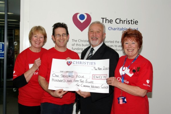 Cancer charity benefits from CWG donation